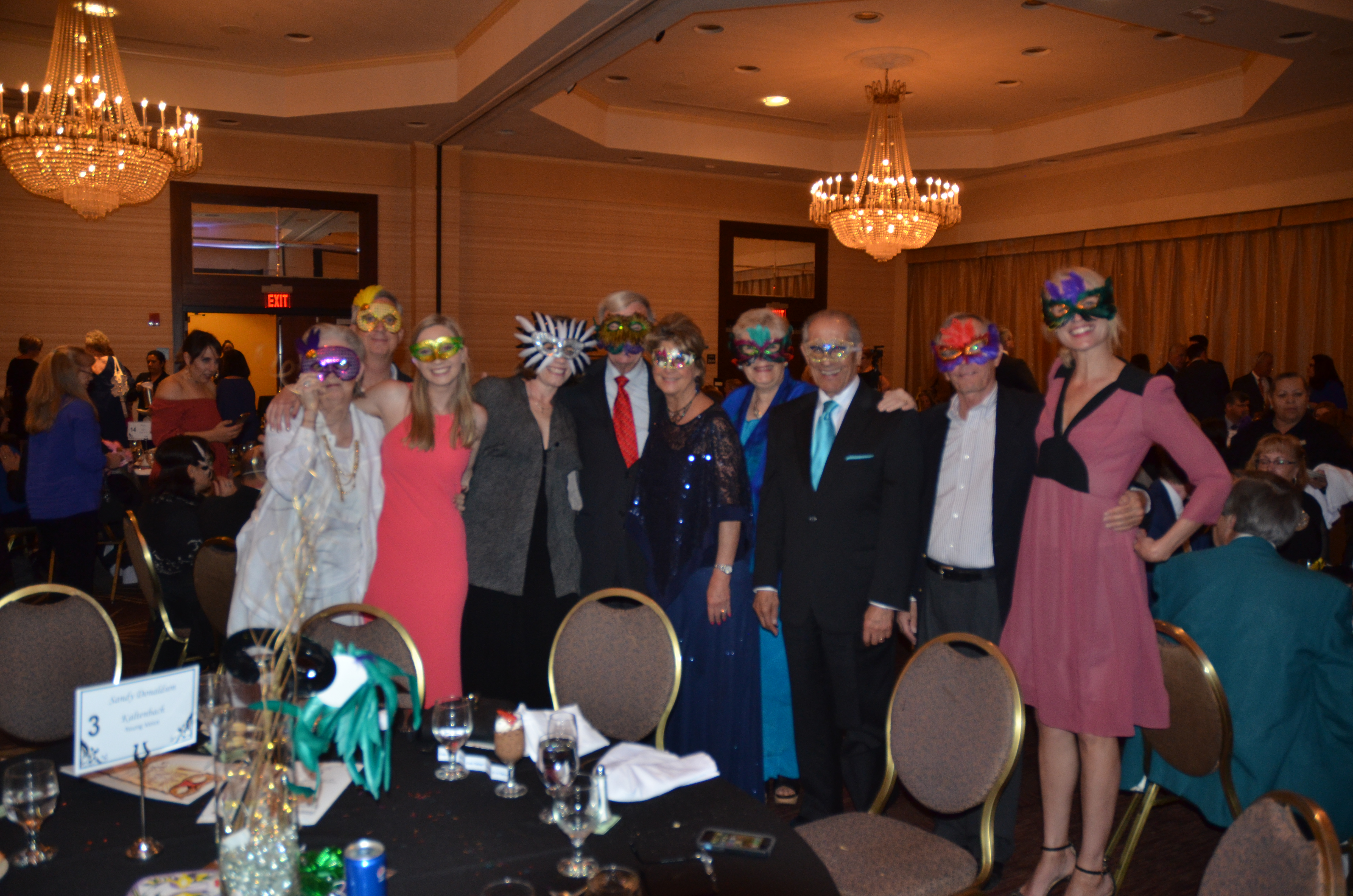 AlbuquerqueOpera Guild members at a Venetian-themed fundraiser.