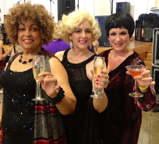 YPO ladies enjoy a Vegas-themed fundraiser.
